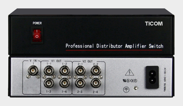 1進08出視(shì)頻(pín)分(fēn)配器(qì)MAX0108V