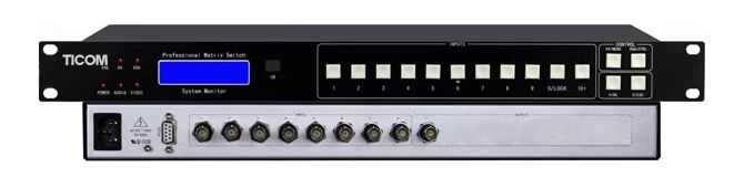 視(shì)頻(pín)切換器(qì)8進1出MAX0801V